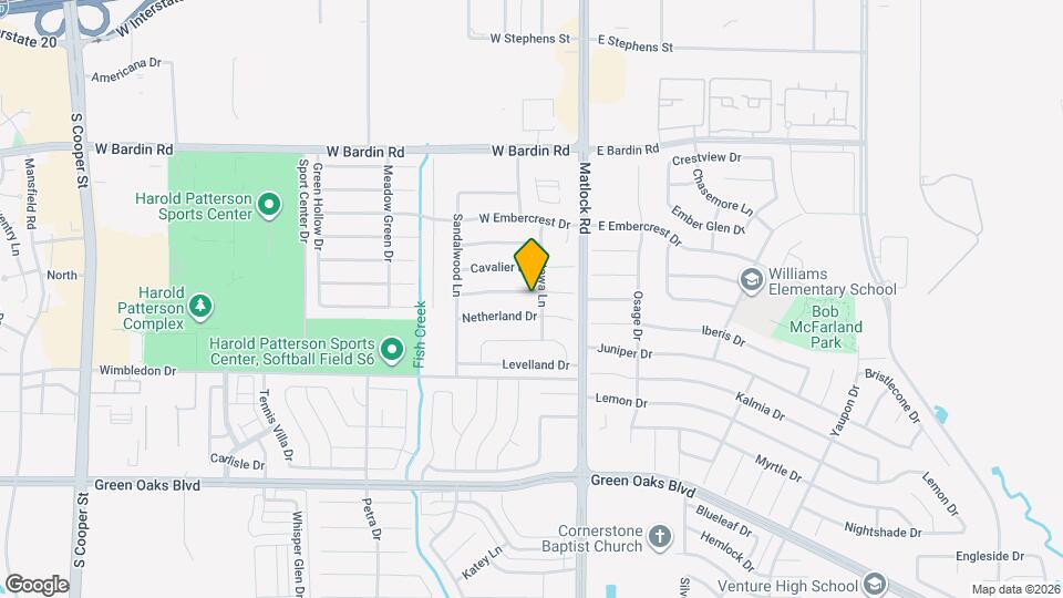 802 Edgemont Dr Map and Location Details