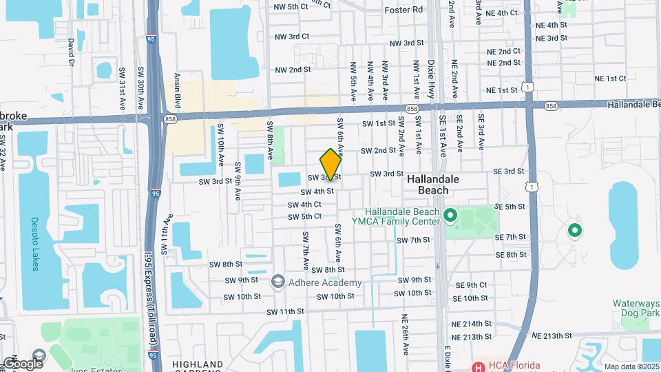 612 SW 4th St, Unit 612 Efficiency Mapa y Detalles de la Ubicación