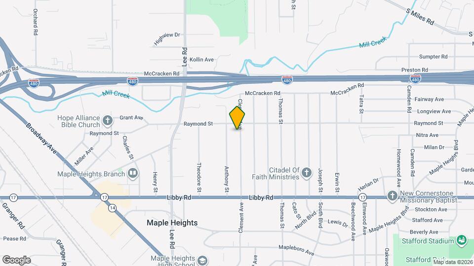 5120 Clement Ave Map and Location Details