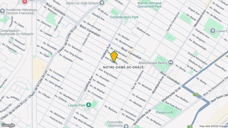 4890 Walkley Av Map and Location Details