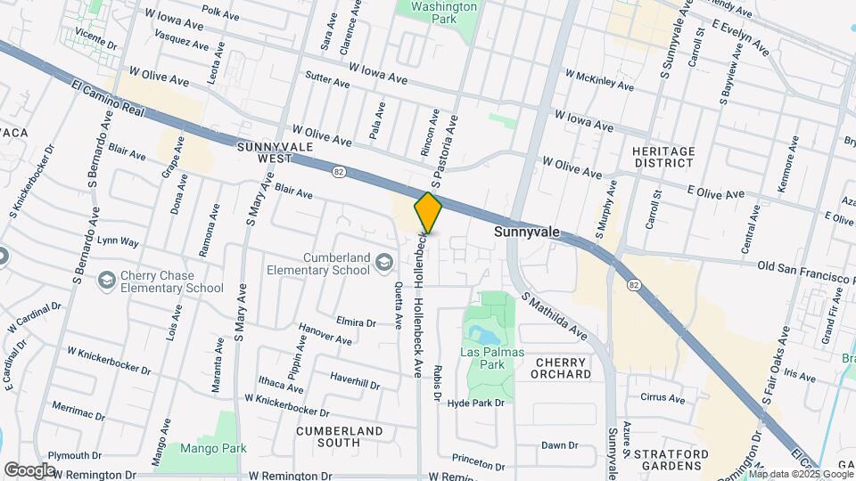 638 Hollenbeck Ave Mapa y Detalles de la Ubicación