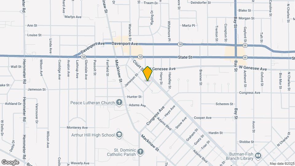 3306 Osler Ave Map and Location Details