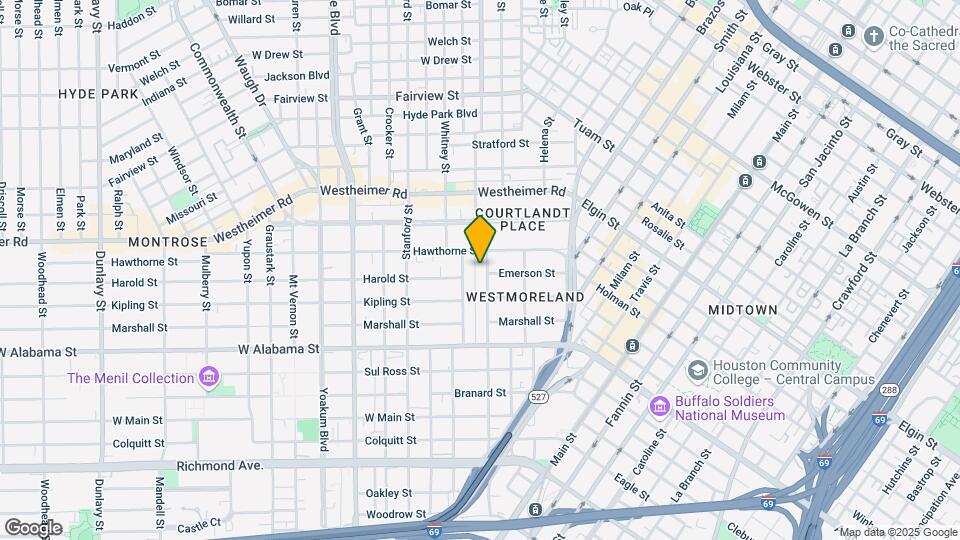 3414 Garrott St Mapa y Detalles de la Ubicación