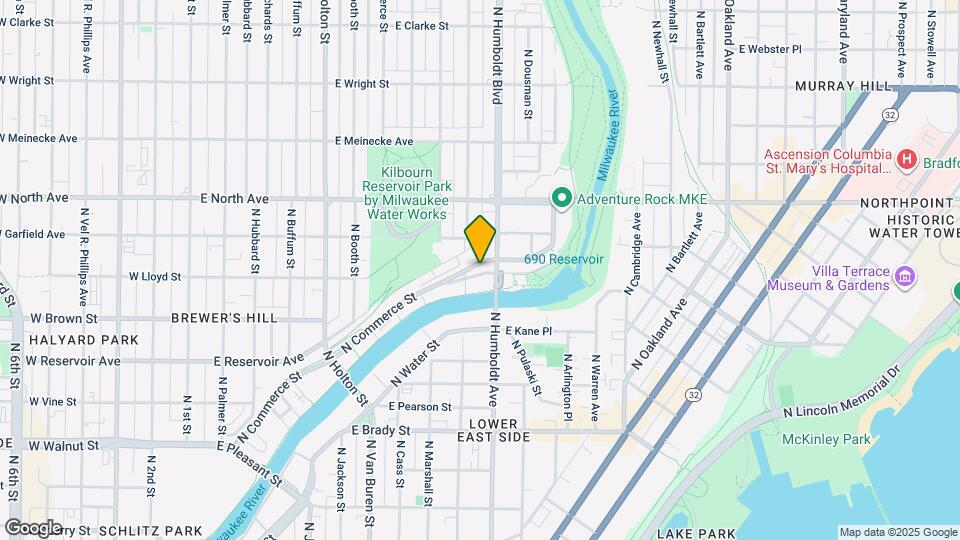 2080 N Commerce St Map and Location Details