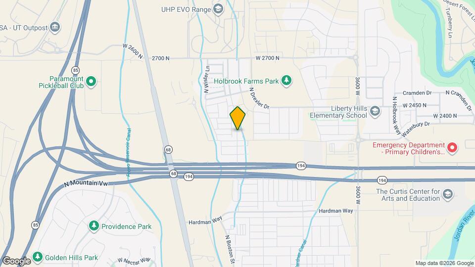 2316 N Sunmore Wy Map and Location Details