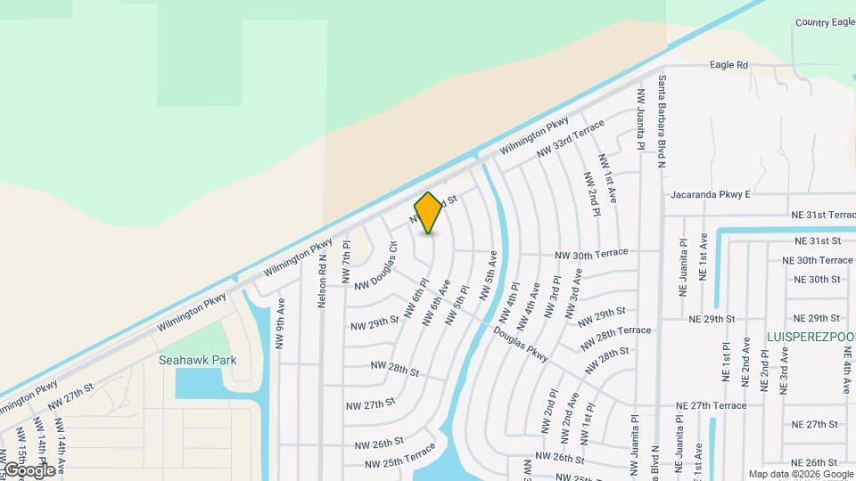 3016 NW 6th Pl Map and Location Details