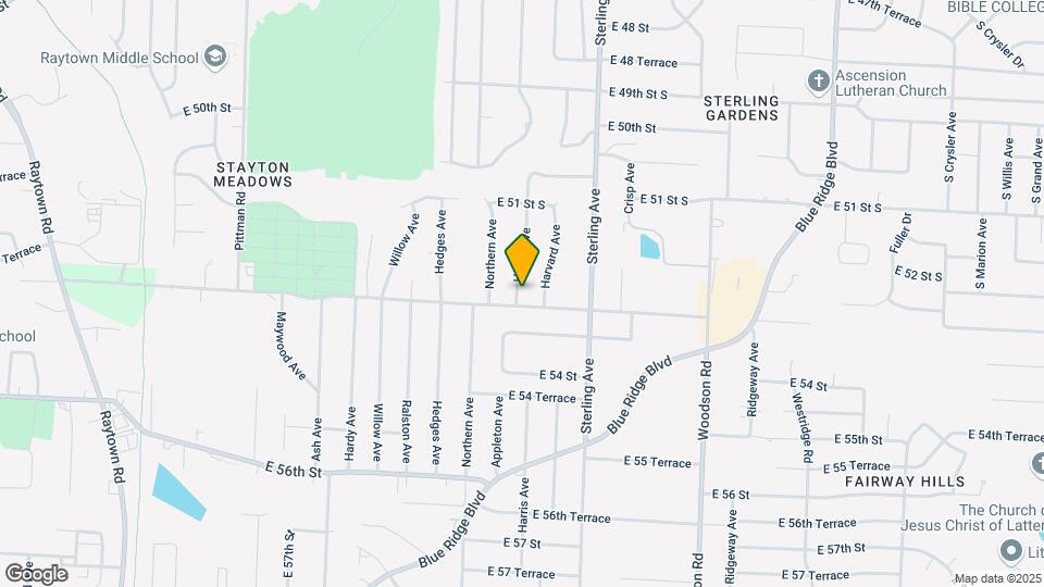5235 Harris Ave Map and Location Details