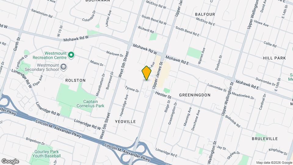 97 Caledon Ave Map and Location Details