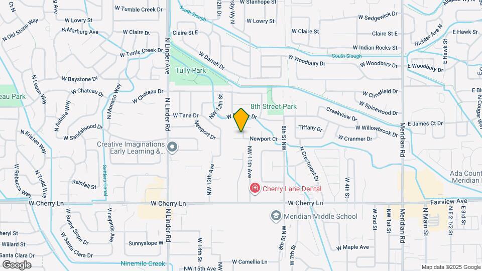 1100 W Newport Ct Map and Location Details