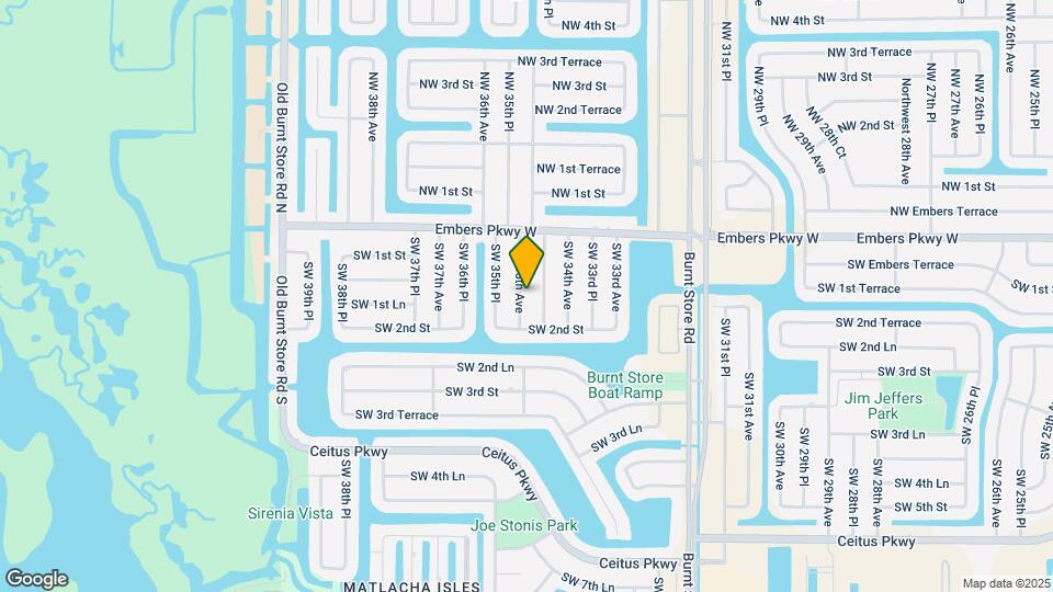 123 SW 35th Ave Map and Location Details