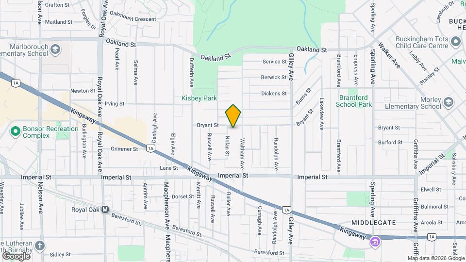 6538 Nolan St Map and Location Details