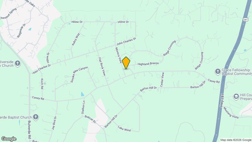 2807 Casey Rd Map and Location Details