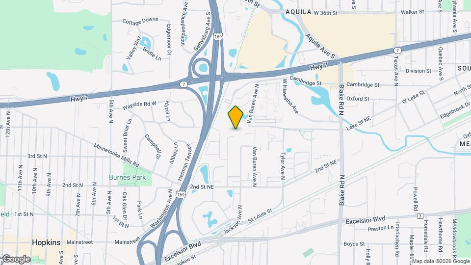 411 Monroe Pl Map and Location Details