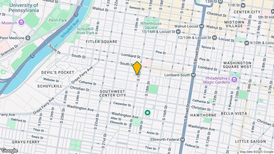 714 S 19th St Map and Location Details