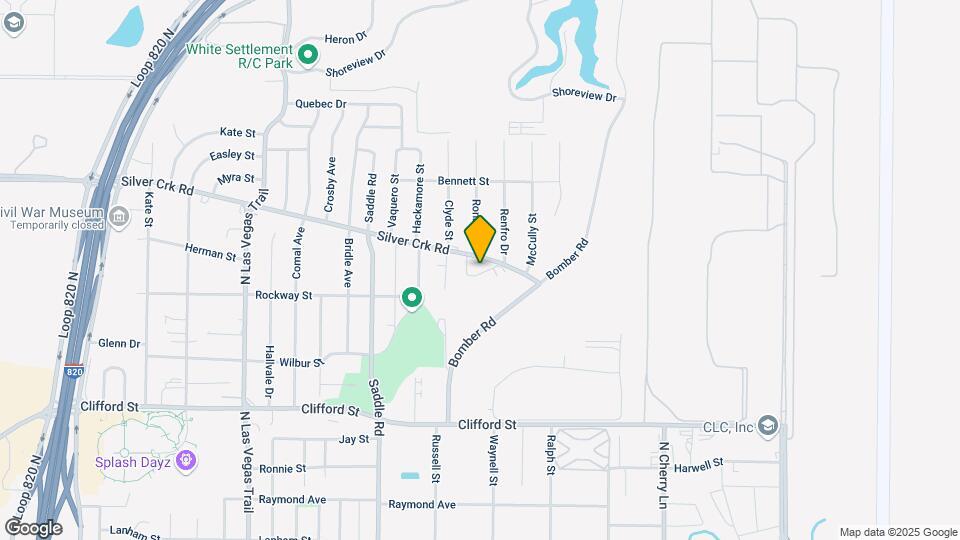 8110 Foxfire Ln, Unit B Mapa y Detalles de la Ubicación
