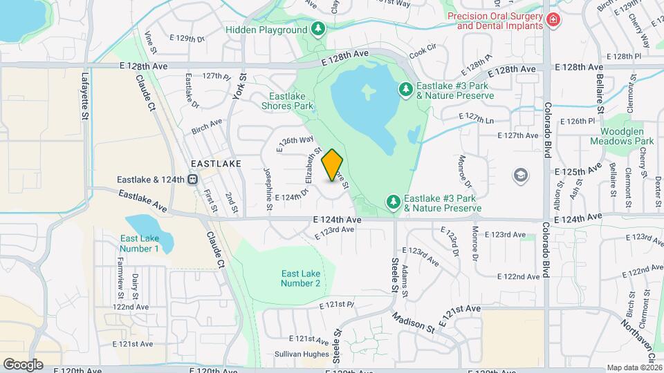 2778 E 124th Cir Map and Location Details