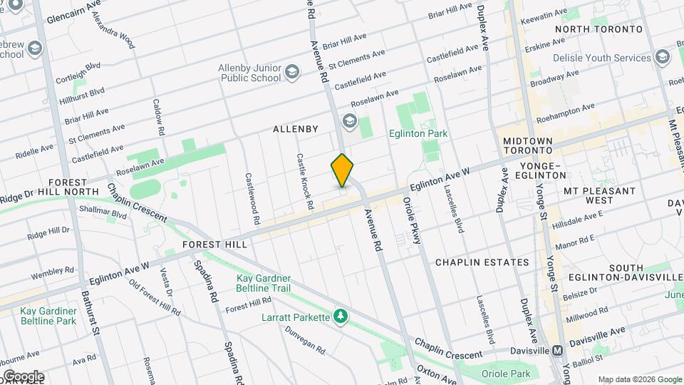63 Burnaby Blvd, Unit MAIN FLOOR Map and Location Details
