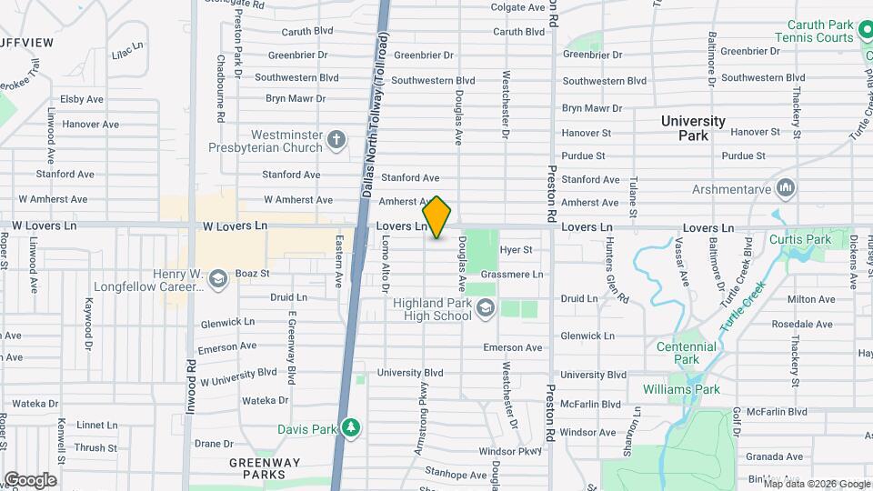 4324 Hyer St Map and Location Details
