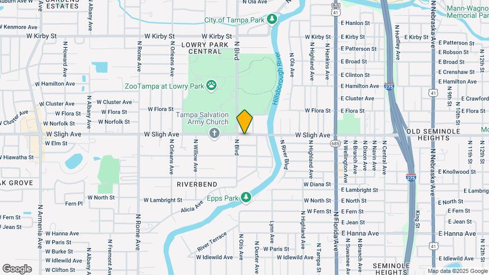 812 W Sligh Ave Map and Location Details
