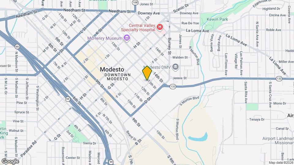 501 13th St Map and Location Details