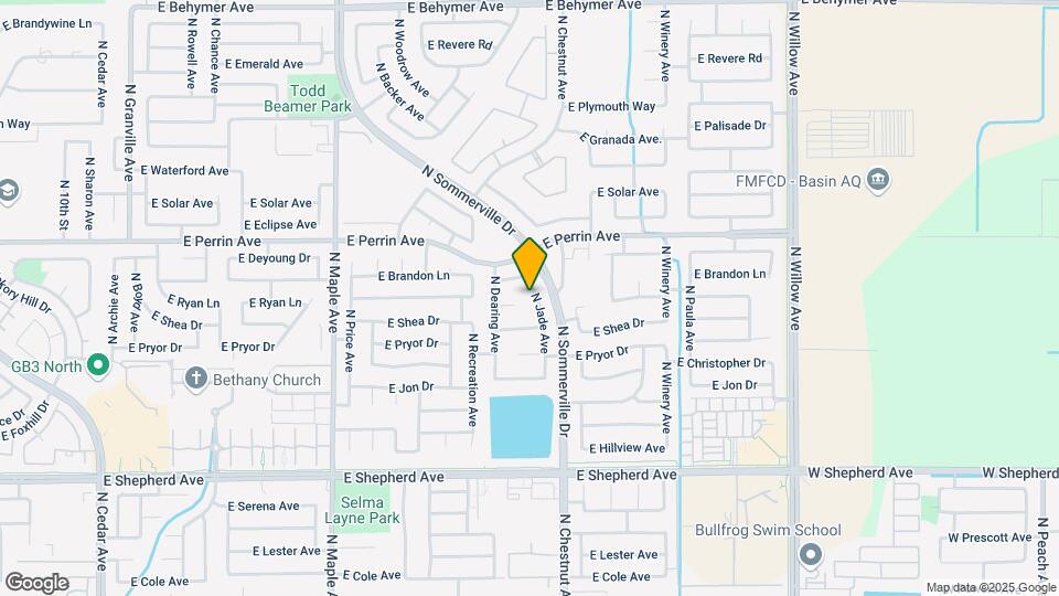 9373 N Jade Ave Mapa y Detalles de la Ubicación