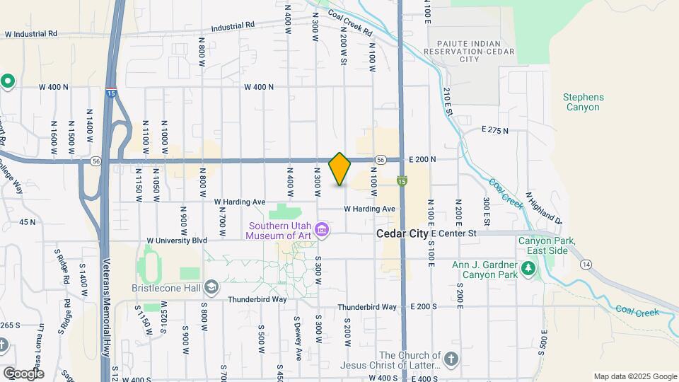 117 N 200 W St Map and Location Details