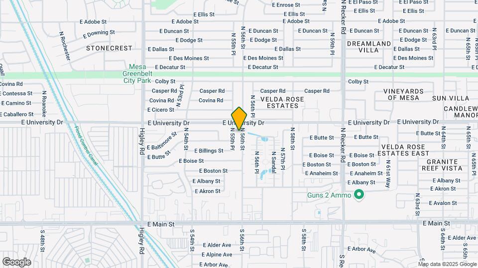 318 N 56th St Map and Location Details