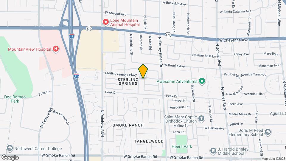 2829 Gentilly Ln Map and Location Details