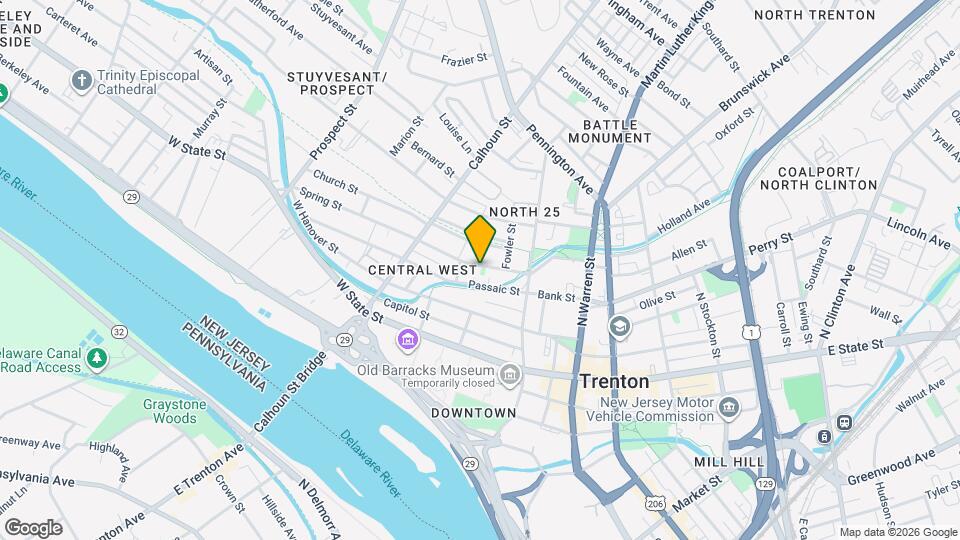 61 Spring St Mapa y Detalles de la Ubicación