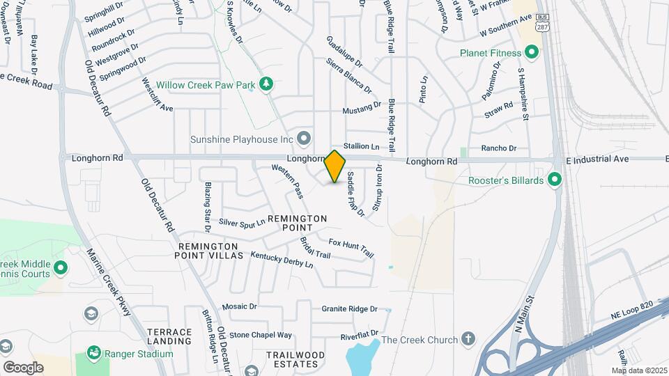 621 Saddleway Dr Map and Location Details