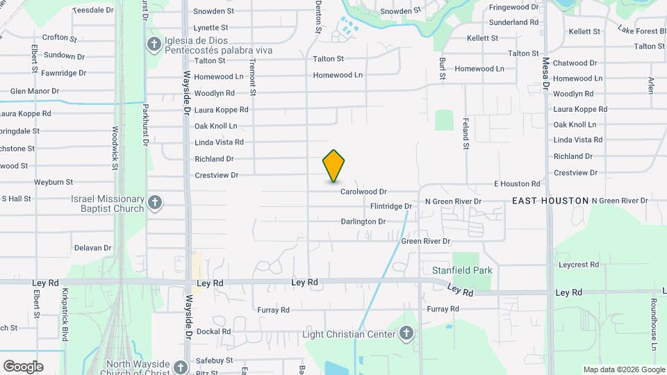 8229 Carolwood Dr Mapa y Detalles de la Ubicación