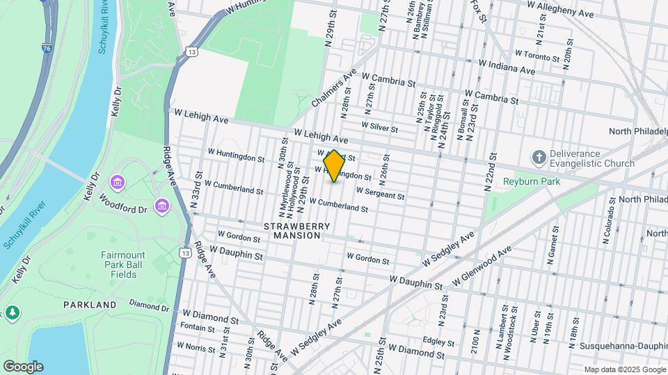2535 N 28th St Map and Location Details