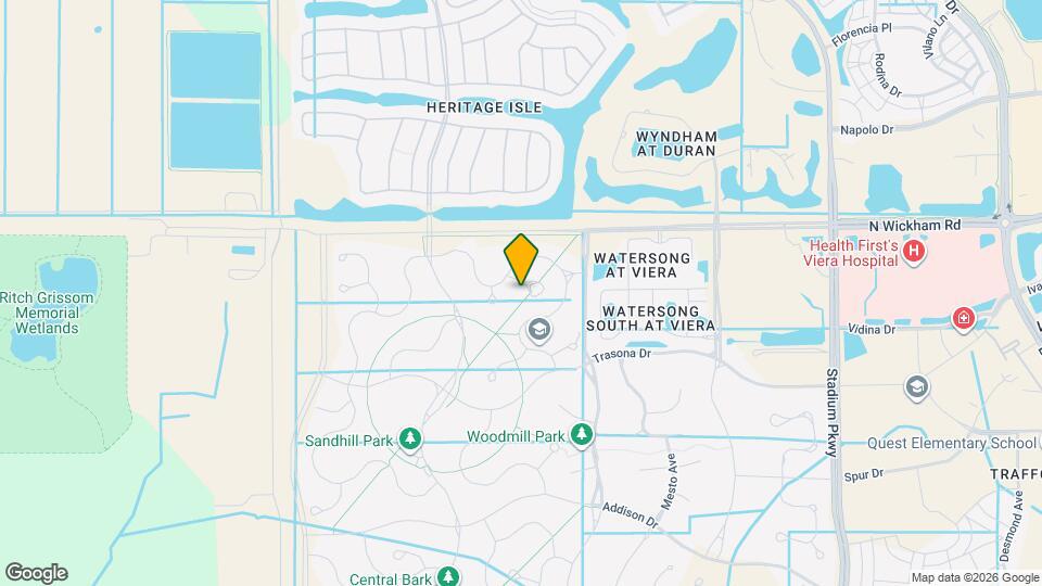 2826 Amethyst Way Map and Location Details