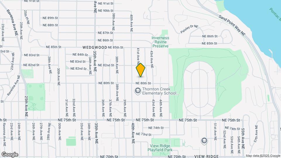 8014 41st Ave NE Map and Location Details