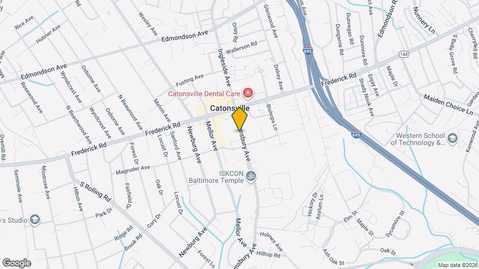 38 Bloomsbury Ave Map and Location Details