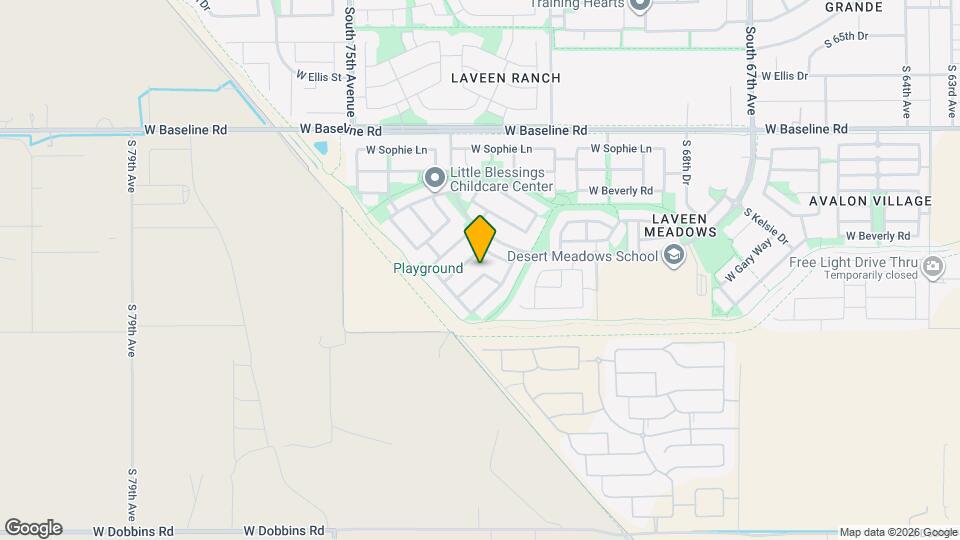 7340 W Alicia Dr Map and Location Details