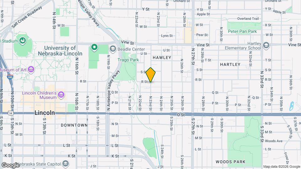 345 N 23rd St Map and Location Details