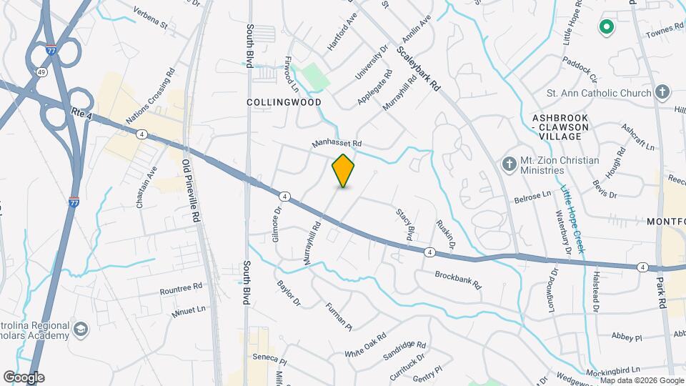 4633 Murrayhill Rd Map and Location Details