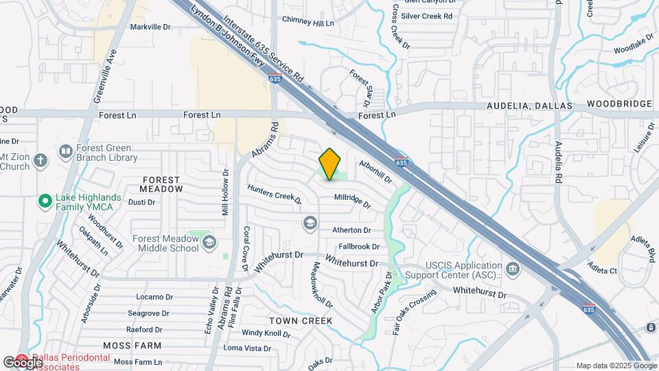 9518 Timberleaf Dr Map and Location Details