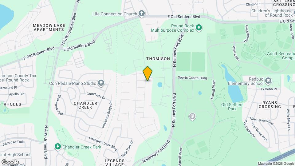 1645 Settlers Glen Dr Map and Location Details