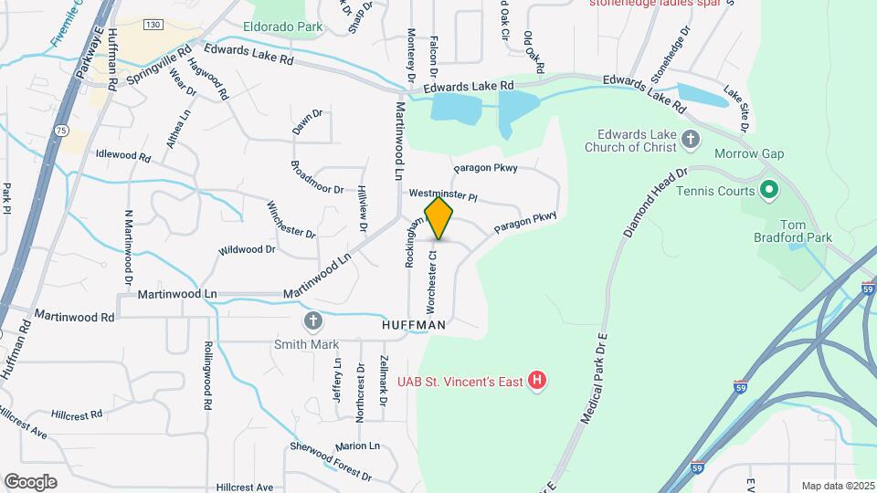 841 Worchester Ct Map and Location Details