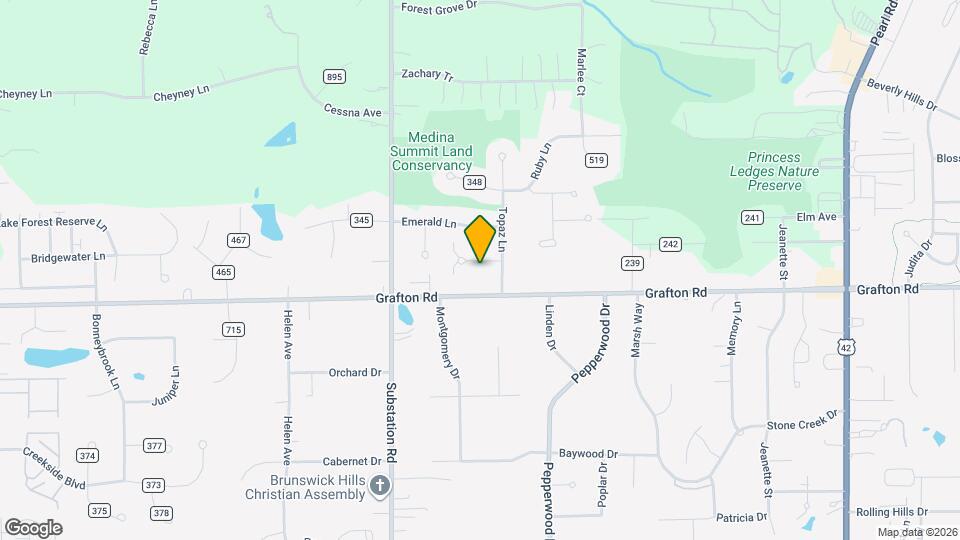 642 Topaz Ln Mapa y Detalles de la Ubicación