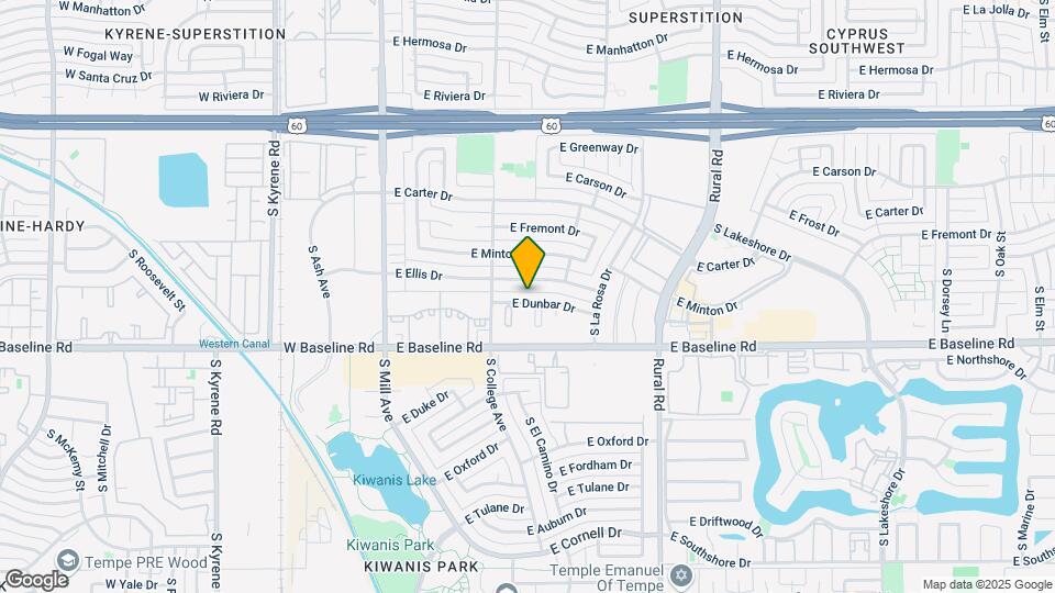 328 E Dunbar Dr Map and Location Details