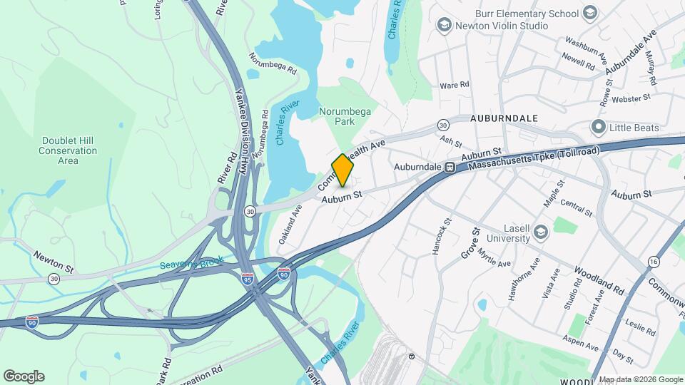 2350 Commonwealth Ave Map and Location Details