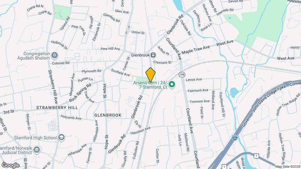 431 Glenbrook Rd Map and Location Details