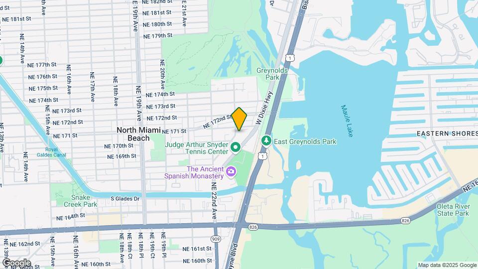 17051 NE 23rd Ave Mapa y Detalles de la Ubicación