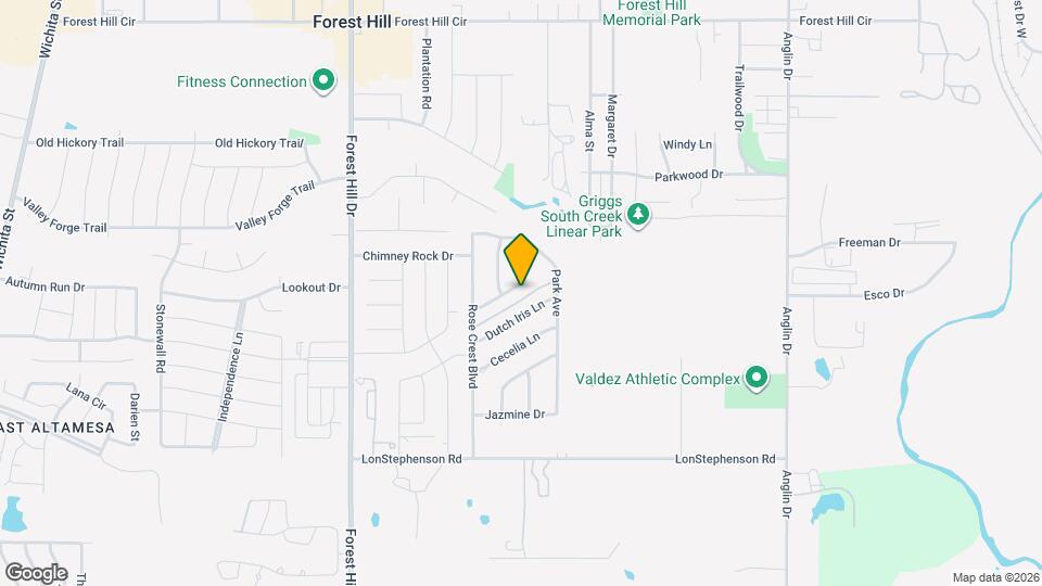 3729 Caladium Ln Map and Location Details