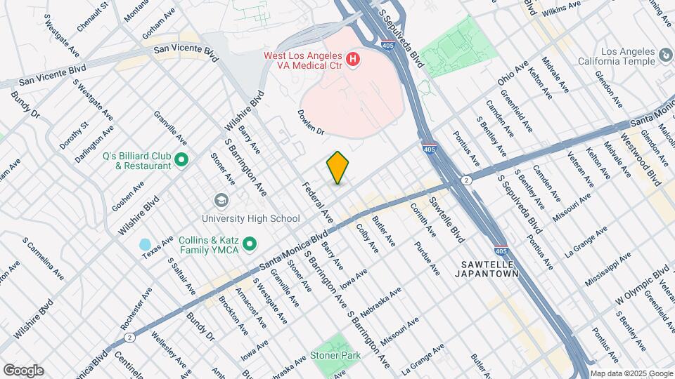 1456 Colby Ave Mapa y Detalles de la Ubicación