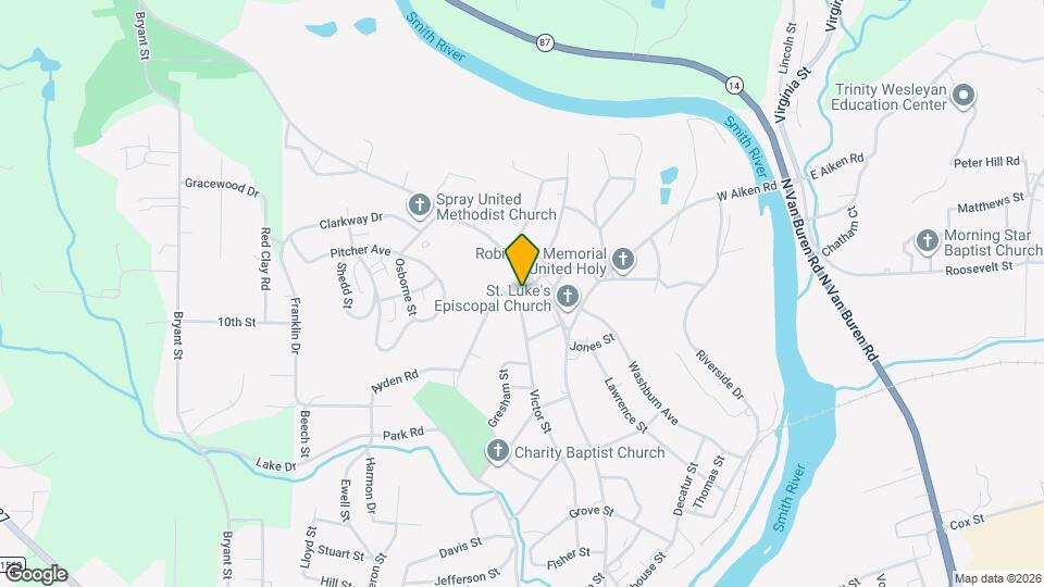 606 Park Ave Map and Location Details