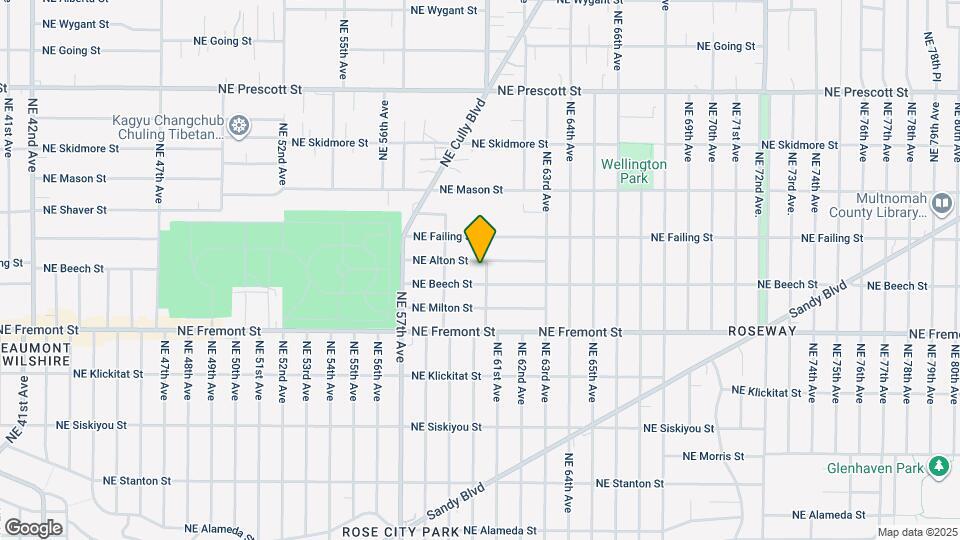 3727 NE 61st Ave Map and Location Details